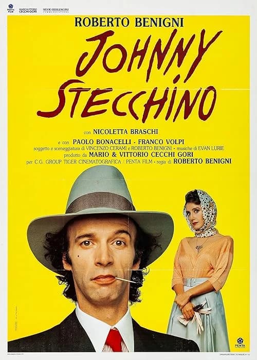 Johnny Stecchino film posteri