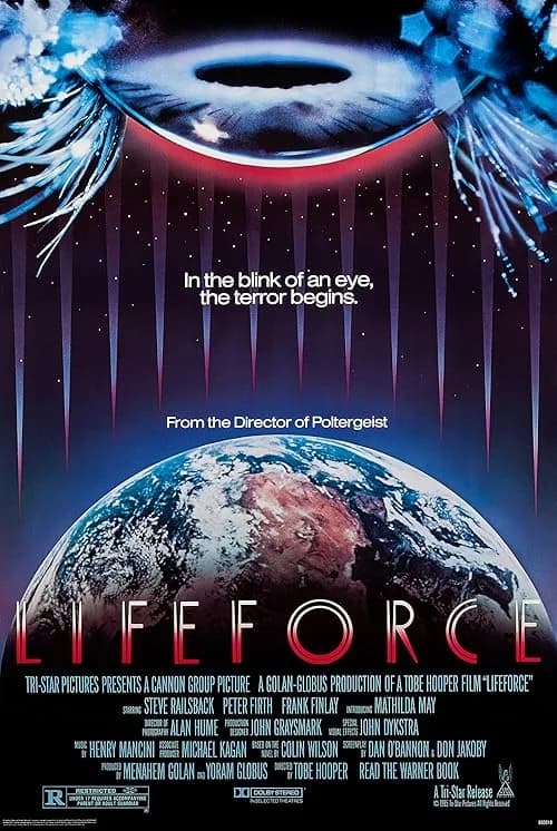 Lifeforce film posteri