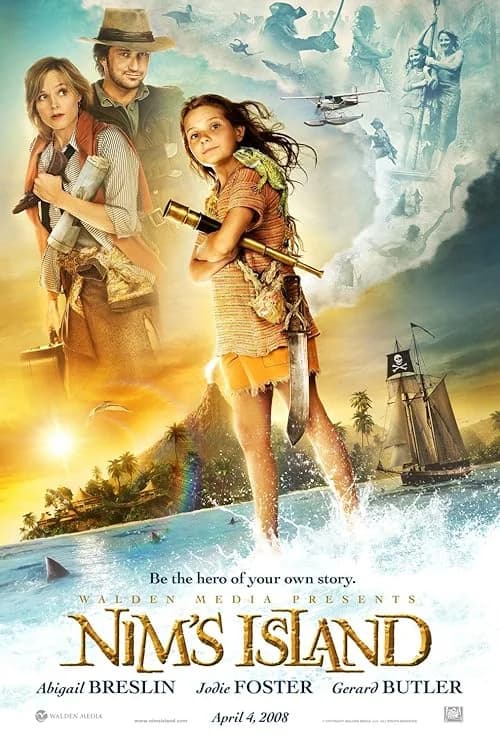 Nim's Island film posteri