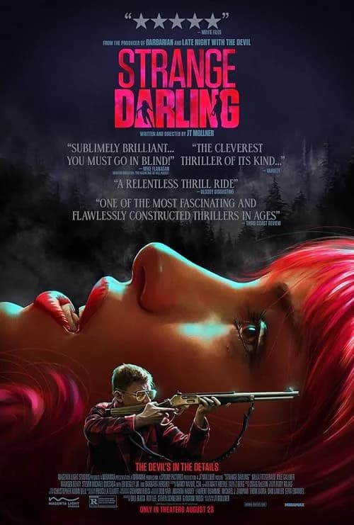 Strange Darling film posteri